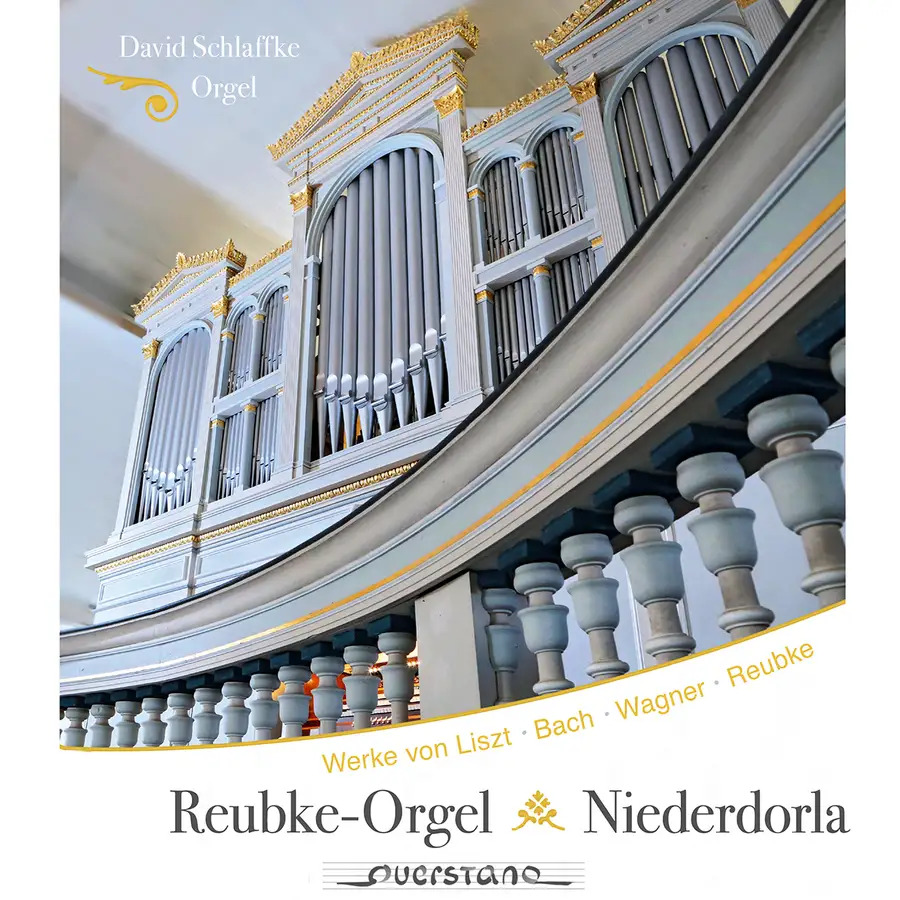 CD Cover: Die Reubke-Orgel der Johanneskirche in Niederdorla.